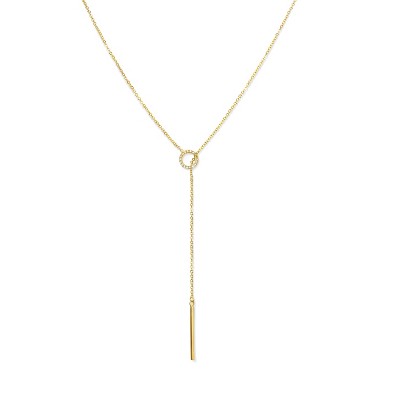 Benevolence La Lariat Necklace For Women - 14k Gold Necklace : Target