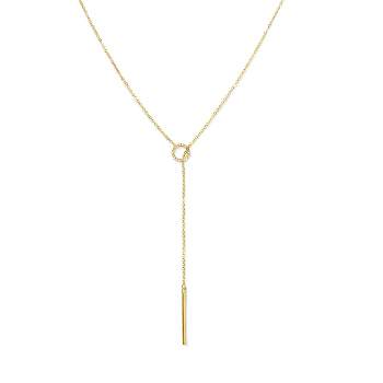 Benevolence La Half Moon Necklace For Women - 14k Gold Dipped : Target