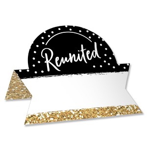 Big Dot of Happiness Reunited - School Class Reunion Party Tent Buffet Card - Table Setting Name Place Cards - Set of 24 - 1 of 4