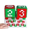 24 Day Countdown Advent Calendar Set, 713 Pieces, 1x1 Pixels, 3D Briks and AlphaBriks, Holiday Decorations, STEM Toy Set - 4 of 4