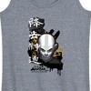 Women's - Avatar: The Last Airbender - Aang Ink Splatter Graphic Racerback Tank - 2 of 4