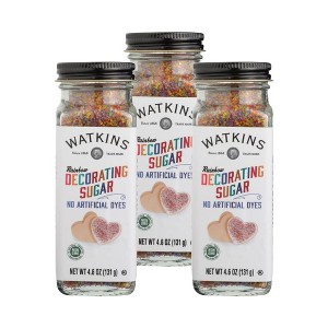 Watkins Rainbow Decorating Sugar - Case of 3/4.6 oz - 1 of 4