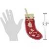 Primitives By Kathy Retro Christmas Felt Stocking Ornaments Set of 3 - 2 of 4