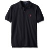 U.S. Polo Assn. Men's Classic Polo Shirt, Two-Button Closure Pique Polo Shirt, Summer Fashion Golf Shirt - 2 of 2