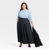 Women's Long Sleeve Crinkle T-Shirt - A New Day™ - 3 of 3