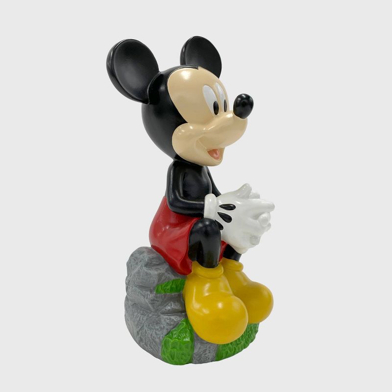 Disney 12" Mickey Mouse Sitting Resin Statue, 3 of 8