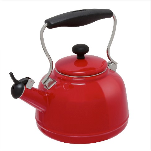 red tea kettle kitchenaid