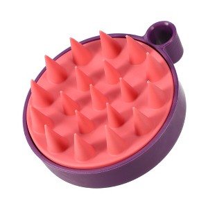 Unique Bargains Hair Scalp Massager Shampoo Brush 3.62"x3.07"x1.38" - 1 of 4
