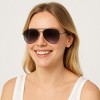 Anna-Kaci Women's Stylish Aviator Design Sunglasses with UV400 Protection - 2 of 3