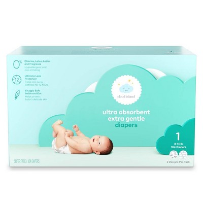 cloud island newborn diapers