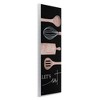 Stupell Industries Let's Eat with Kitchen Utensils, 7" x 17" - 3 of 4