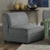 Acme Furniture 30" Bois Modular Sectional Gray Velvet - 2 of 4