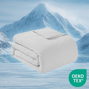 Cooling Oversized All-Season Reversible Single Comforter by Sweet Home Collection® - 1 of 4