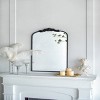 GlasFlength Decorative Wall Mirrors Baroque Inspired Full Length Mirror with Ornate Frame for Bathroom Living Room, Black, 24"*1.5"*41.7" - 4 of 4