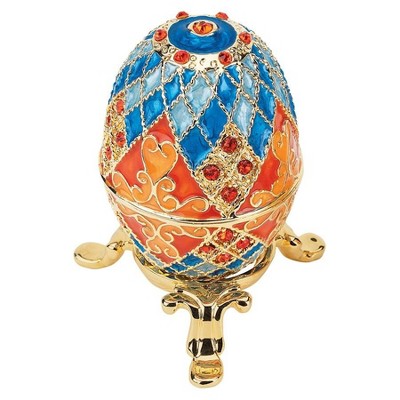 Design Toscano Grand Duchess Collection Enameled Egg: Georgievna
