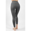 90 Degree By Reflex Womens High Waist Squat Proof Crackle Print Ankle Legging - 3 of 3