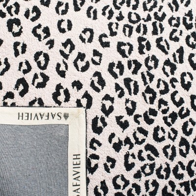 Chelsea White and Black Hand-Knotted Wool Area Rug