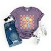 Simply Sage Market Women's Checkered Daisy Short Sleeve Graphic Tee - 2 of 4