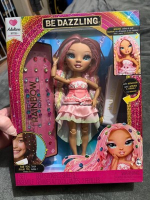 Rainbow High Be Dazzling Adeline Rose | Muñeca De 28 Cm Con Herramienta Para Gemas | Articulada Y Con Estilo Parisino