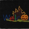 HomeRoots 17" X 29" Black And Orange Coir Welcome Outdoor Halloween Door Mat - 4 of 4
