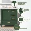 ALEXOUN 30" Solid Wood Freestanding Bathroom Vanity with Sink,Bathroom Storage Cabinet with Tip-Out Drawer & 3 Drawers and 1 Soft Closing Door - 4 of 4