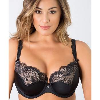 Curvy Couture Women's Tulip Smooth T-shirt Bra Bombshell Nude 44c