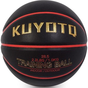 KUYOTQ 2.2LBS Weighted Heavy Size 6 28.5" Basketball Training Equipment Basketball PU Leather Indoor Outdoor Basketball - 1 of 4