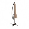 WestinTrends 10 Ft Outdoor Patio Cantilever Offset Umbrella with Base Weights - 3 of 3