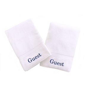 Linum Home Textiles 100% Turkish Cotton "Guest" 2PC Hand Towel Set - 1 of 3