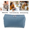 Unique Bargains Women PU Leather Waterproof Makeup Bag S Size 1 Pc - 2 of 4