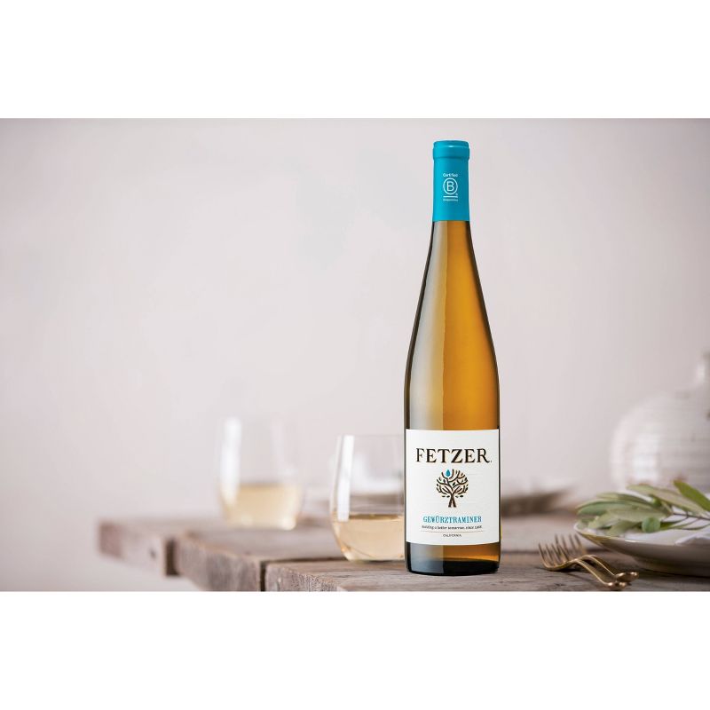Fetzer Gew&#252;rztraminer White Wine - 750ml Bottle, 4 of 7