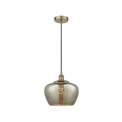 Fenton - 1 Light Mini Pendant In Industrial Style-11.5 Inches Tall and 11 Inches Wide