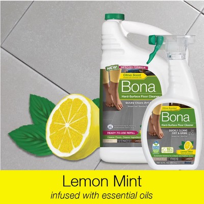 Bona Lemon Mint 32oz Multi-Surface Floor Cleaner Spray
