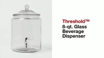 2gal Glass Modern Beverage Dispenser - Threshold™