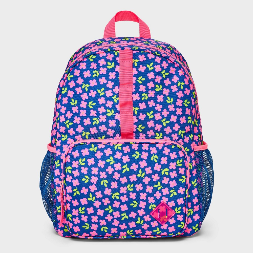 Photos - Travel Accessory Kids' 16" Backpack - Cat & Jack™ Pink/Navy Blue