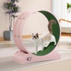 Mewoofun Cat Running Wheel, Small Animal Exercise Treadmill w/ Locking Mechanism - 4 of 4