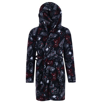 Rene Rofe Boys Video Game Ultra Fleece Hooded Robe