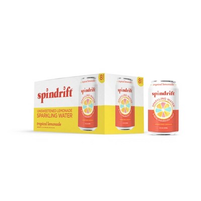 Spindrift Tropical Lemonade Sparkling Water - 8pk/12 fl oz Cans