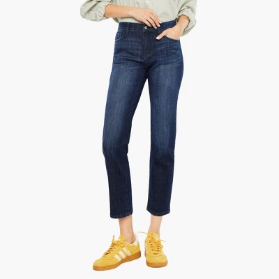 KanCan Essentials Women's Delvey Mid Rise Boyfriend Jeans