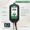 EAGLE PEAK Digital Heat Mat Thermostat Controller 42–108 °F for Heat Mat, Greenhouse, 15A/1800W - 4 of 4