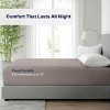 Kickoff 300 Thread Count 100% Organic Bamboo Viscose Fitted Sheet Only, Extra Deep Pocket, Cooling & Breathable, Double Stitching, Bedding Sheet - 4 of 4