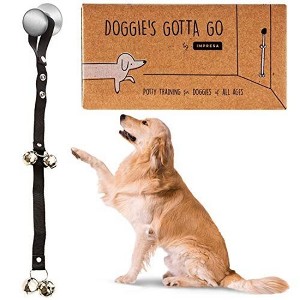 Impresa Dog Bells for Door Potty Training - Doggie Doorbell for Housetraining Your Doggy or Housebreaking Your Puppy - 1 of 4