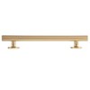 Sumner Street Home Hardware 10pk Flynn 5-1/2" Satin Brass Bar Pulls: Zinc Cabinet Handles, Drawer Knobs, Door Pulls - 3 of 4