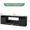 TV Stand for Living Room, Center Cabinet with Storage Place for TV Up to 75", Modern Entertainment Center with Storage Cabinet - 4 of 4