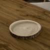 Vintiquewise Natural Wooden Bark Round Slice Tray, Rustic Table Charger Centerpiece - image 3 of 4