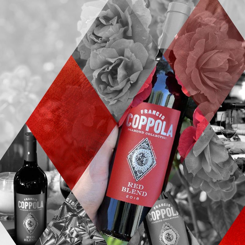 Francis Coppola Diamond Red Blend Wine - 750ml Bottle, 6 of 8