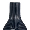 Sagebrook Home Ceramic Geometric Design Vase - Contemporary Decorative Flower Vase for Table Centerpiece Home Office Decor - 4 of 4