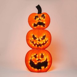 Northlight Led Lighted Silly And Spooky Jack-o-lanterns Halloween ...