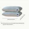 Lycvki 2Pack Cooling Breathable Tofu Pillows - 3 of 4