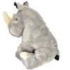 Collectible Wildlife Gifts | Rhino, Rhinoceros, Stuffed Animal, Educational, Plush Realistic Figure, Lifelike Model, Replica, Gift,  16 - 4 of 4